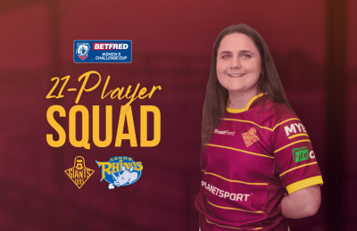 21-Player Giants Women Squad for Leeds Cup trip