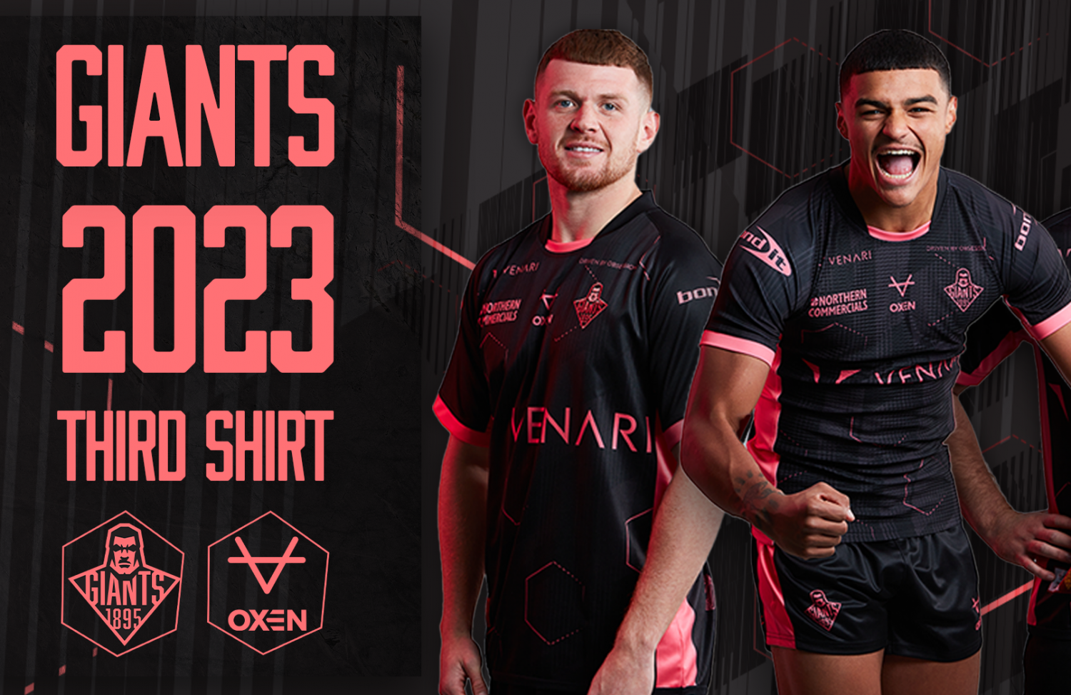 Giants and Oxen Launch 2023 Third Kit!