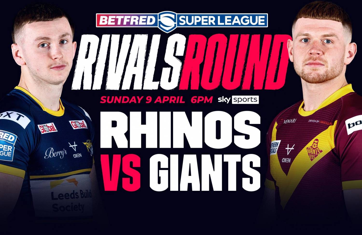 LEEDS RHINOS RIVALS ROUND TICKETS ON SALE