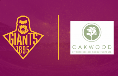 Giants partner with Oakwood Kitchen Design Consultants Ltd