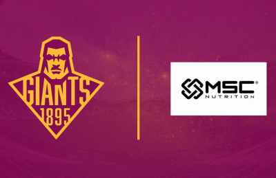 Giants Partner with MSC Nutrition
