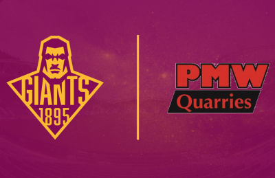 Giants Partner with PMW Quarries Ltd
