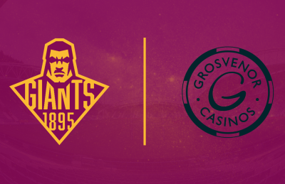 Giants Partner with Grosvenor Casino Huddersfield 