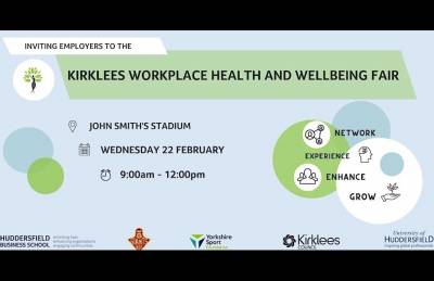 Kirklees Workplace Health and Wellbeing Fair