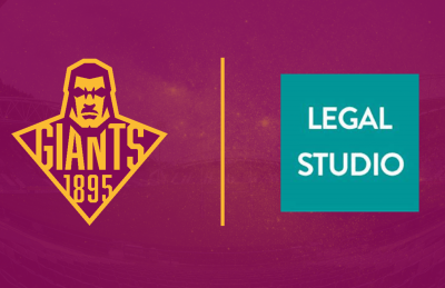 Giants partner with Legal Studio