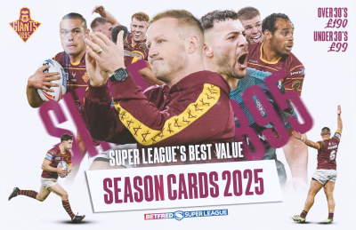 SINCE 1895 | 2025 SEASON CARDS ON SALE NOW!