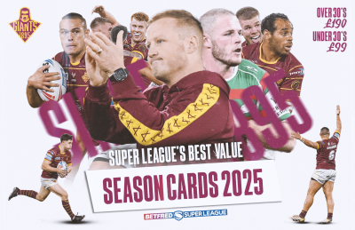 SINCE 1895 | 2025 SEASON CARDS ON SALE NOW!