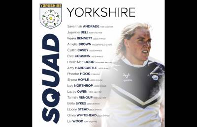 AMELIA BROWN SELECTED FOR YORKSHIRE SQUAD