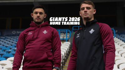 GIANTS LAUNCH 2026 TRAINING WEAR!