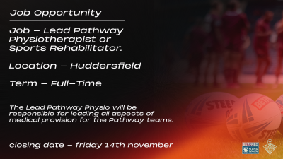 LEAD PATHWAY PHYSIO OPPORTUNITY