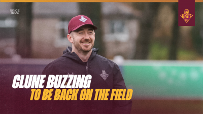 Feature: Clune buzzing to be back on the field