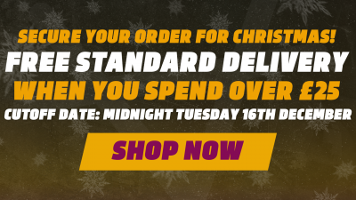 FREE STANDARD DELIVERY OVER £25