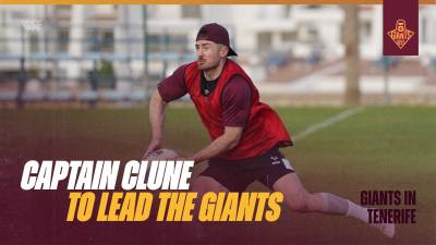 CAPTAIN CLUNE TO LEAD THE GIANTS