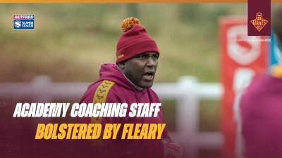 Academy coaching staff Bolstered by Fleary
