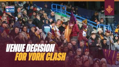 Stadium Decision - York Knights