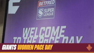 Giants Women's teams attend PACE Day