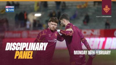 Match Review Panel - Monday 16th February