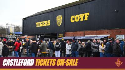 CASTLEFORD AWAY TICKETS ON-SALE