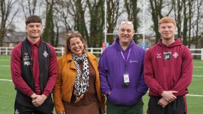 Purple Dog Training Support Young Giants 
