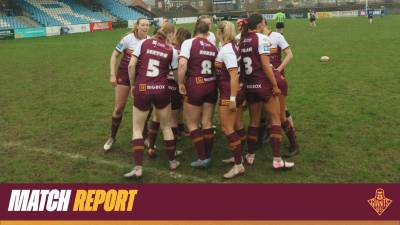 WOMENS TEAM WIN FIRST FRIENDLY VS FEV - Match Report