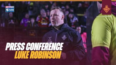 Press Conference | Luke Robinson | Post Bradford Bulls