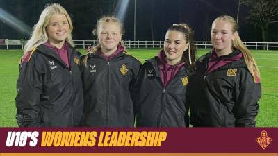 U19'S CONFIRM LEADERSHIP GROUP