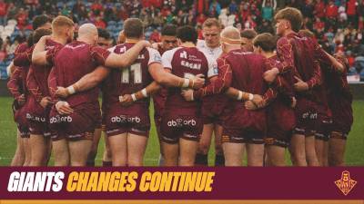 GIANTS CHANGES CONTINUE 