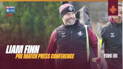 Liam Finn | Pre Match Press Conference | York Knights (H)