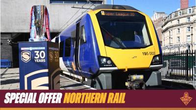 SPECIAL NORTHERN RAIL OFFER FOR GIANTS FANS!