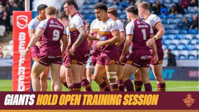 GIANTS TO WELCOME FANS TO TRAINING