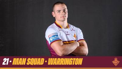 21-MAN SQUAD NAMED FOR WARRINGTON (H)