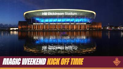 Magic WKND Kick-Off Times Confirmed