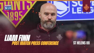 Liam Finn | Post Match Press Conference | St Helens (H)