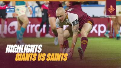 Highlights | Huddersfield Giants vs St Helens | 2026