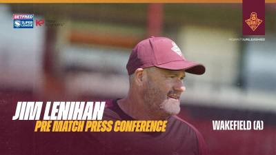 Jim Lenihan | Pre Match Press Conference | Wakefield (A)