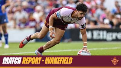 Match Report - Wakefield Trinity