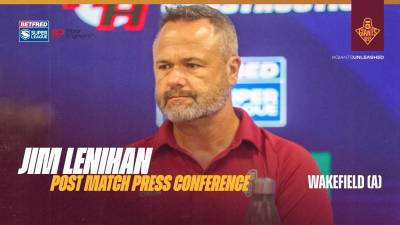 Jim Lenihan | Post Match Press Conference | Wakefield (A)