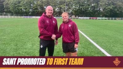 SANT PROMOTED TO WOMENS FIRST TEAM