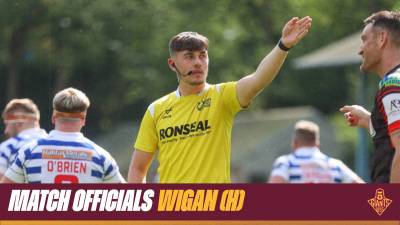 Referee Appointments - Wigan Warriors (h)