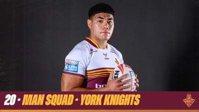 20-MAN SQUAD NAMED FOR YORK