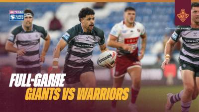Full-Game | Huddersfield Giants vs Wigan Warriors | 2026 SL