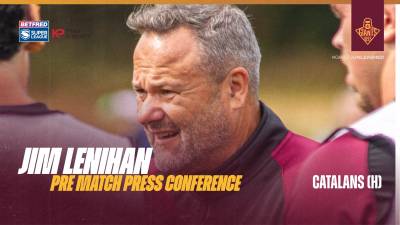 Jim Lenihan | Pre Match Press Conference | Catalans (H)