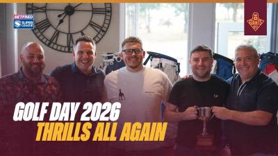 THE PIB INSURANCE HUDDERSFIELD GIANTS GOLF DAY AGAIN PRODUCES SUPERB ENTERTAINMENT