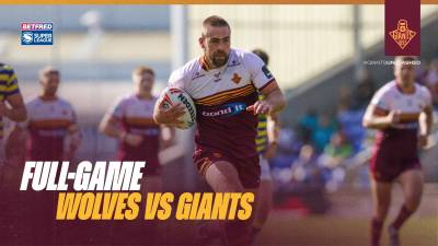 Full-Game | Warrington Wolves vs Huddersfield Giants | 2026 SL