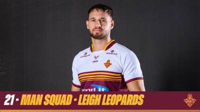21-MAN SQUAD NAMED FOR LEIGH