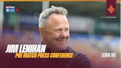 Jim Lenihan | Pre Match Press Conference | Leigh Leopards (H)