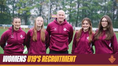 RECRUITMENT OPEN FOR WOMENS U19'S TEAM