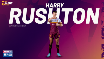 RUSHTON EXTENDS WITH GIANTS