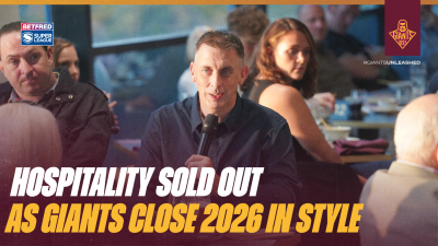HOSPITALITY SOLD OUT AS GIANTS CLOSE 2026 IN STYLE