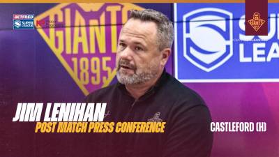 Jim Lenihan | Post Match Press Conference | Castleford (H)